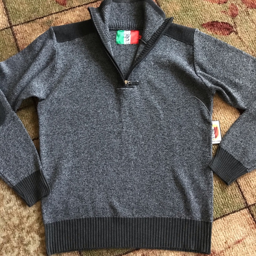 Thick Italian modal grey sweater